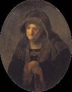 The artist-s mother as the prophetess Hannah Rembrandt